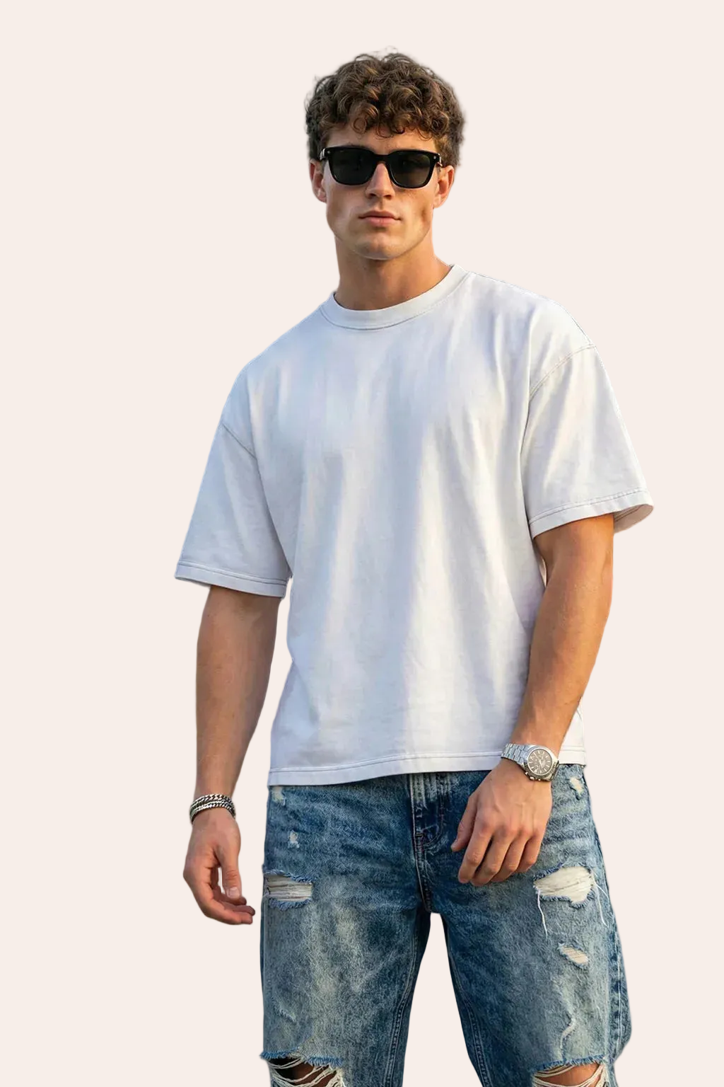 Arbor Vitae | Signature Five-Sleeve Tee – Classic White
